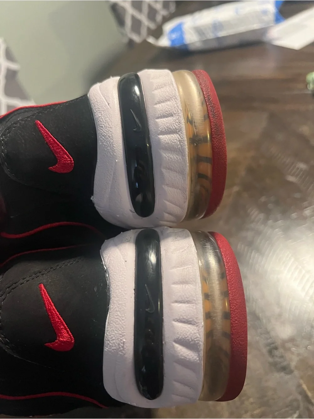 Used Nike Air Penny 2 Miami colorway